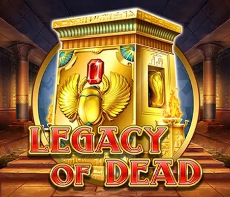 Slots logo of Legacy of Dead from Play’n GO at 22Bet